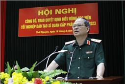 Quân khu điều động học viên tốt nghiệp đào tạo sĩ quan cấp phân đội năm 2023
